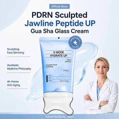 Korean PDRN Peptide Gua Sha Lifting Gel Cream